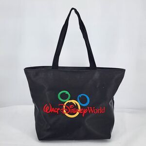 Walt Disney World Vintage Parks Large Nylon Tote Bag